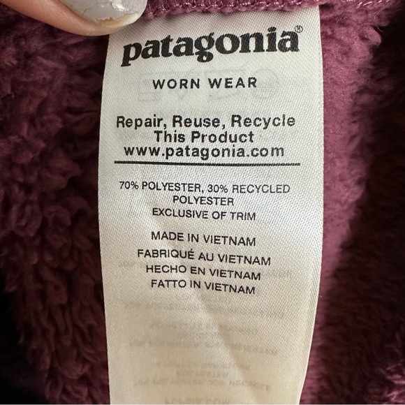 Patagonia Los Gatos 1/4 Zip Fleece Light Balsamic - Picture 8 of 8